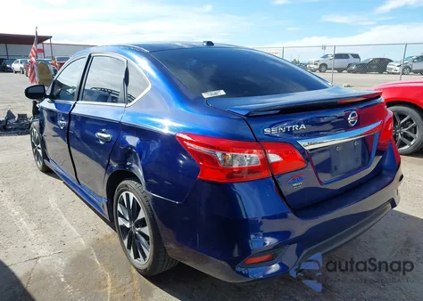 2019 Nissan Sentra Sr z USA, uszkodzony, nr VIN 3N1AB7AP0KY248151